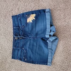High waisted shorty short